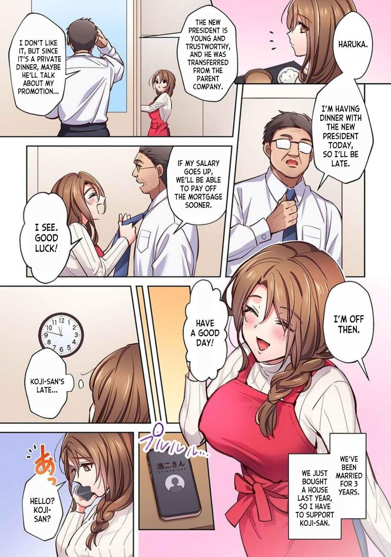 Nemuru Otto no Mae de Otosareta Hitozuma "Mou Ikitakunai no... Yurushite Kudasai..." 1 | A Married Woman Fucked In Front Of Her Sleeping Husband "I Don't Want To Cum Anymore... Please Forgive Me..." 1 page 3 full