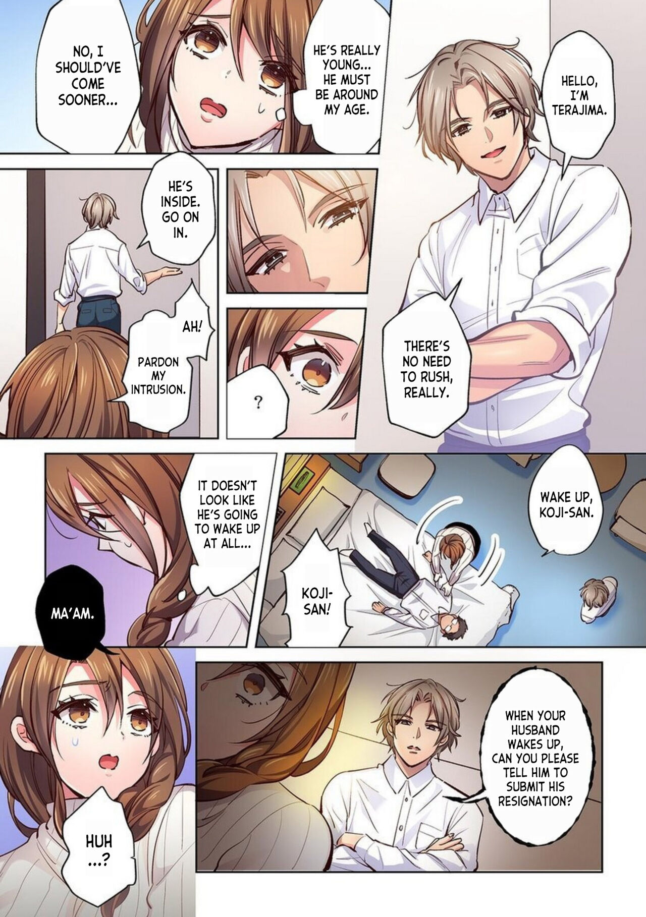 Nemuru Otto no Mae de Otosareta Hitozuma "Mou Ikitakunai no... Yurushite Kudasai..." 1 | A Married Woman Fucked In Front Of Her Sleeping Husband "I Don't Want To Cum Anymore... Please Forgive Me..." 1 page 5 full