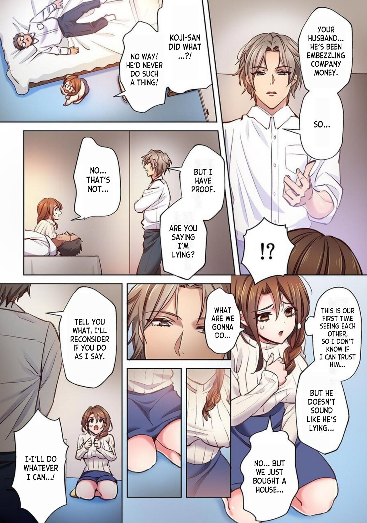 Nemuru Otto no Mae de Otosareta Hitozuma "Mou Ikitakunai no... Yurushite Kudasai..." 1 | A Married Woman Fucked In Front Of Her Sleeping Husband "I Don't Want To Cum Anymore... Please Forgive Me..." 1 page 6 full