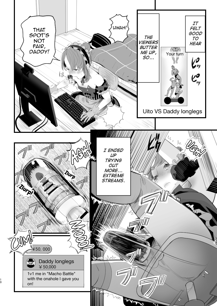 Otokonoko Haishinsha Nagesen ni Noserarete Hamerarechaimashita page 10 full