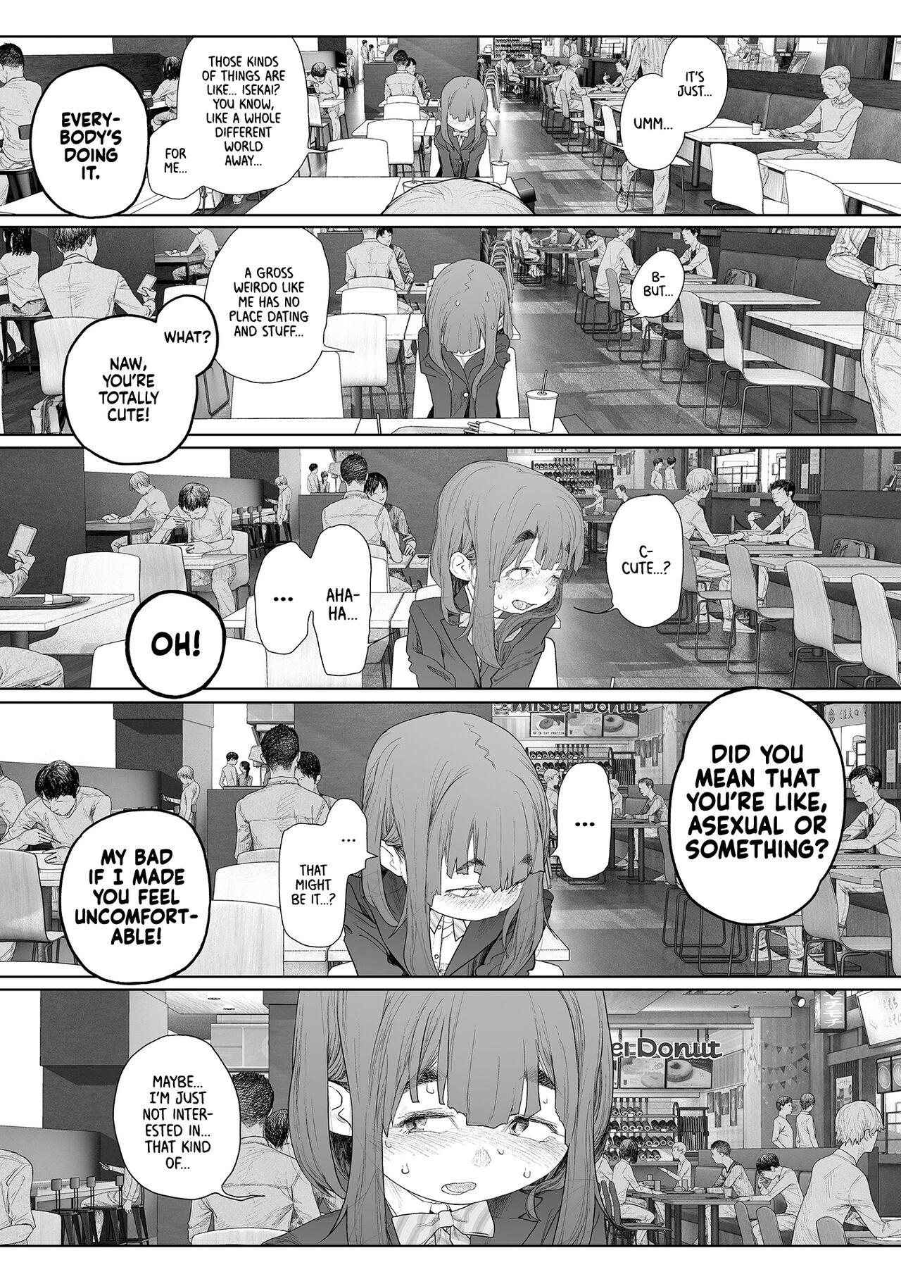 Jimi de, Shoukyokuteki de, Eroi. | Plain, Indecisive, Sexy. page 5 full