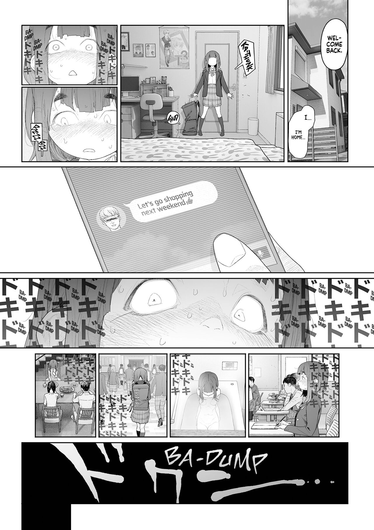 Jimi de, Shoukyokuteki de, Eroi. | Plain, Indecisive, Sexy. page 9 full