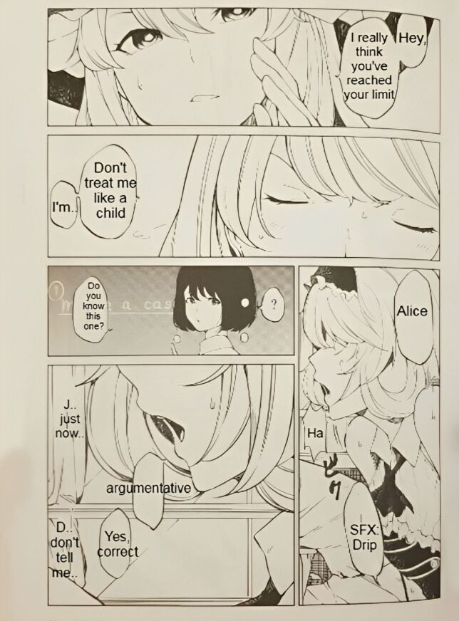 I want to go to the bathroom! Alice version page 10 full