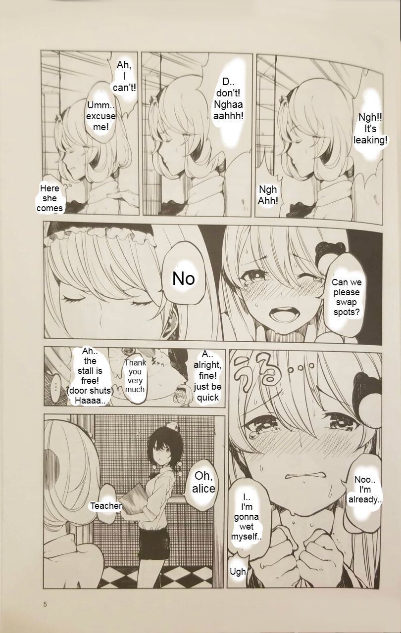 I want to go to the bathroom! Alice version page 4 full