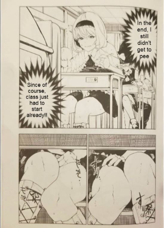 I want to go to the bathroom! Alice version page 6 full