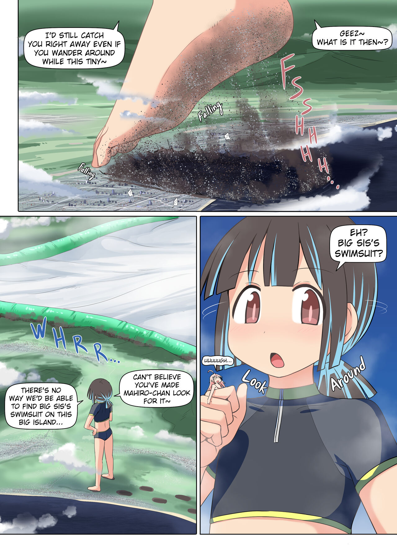 寺田落子コミックマーケット103の新刊、巨大おにまい多段本ですEnglish Version page 7 full