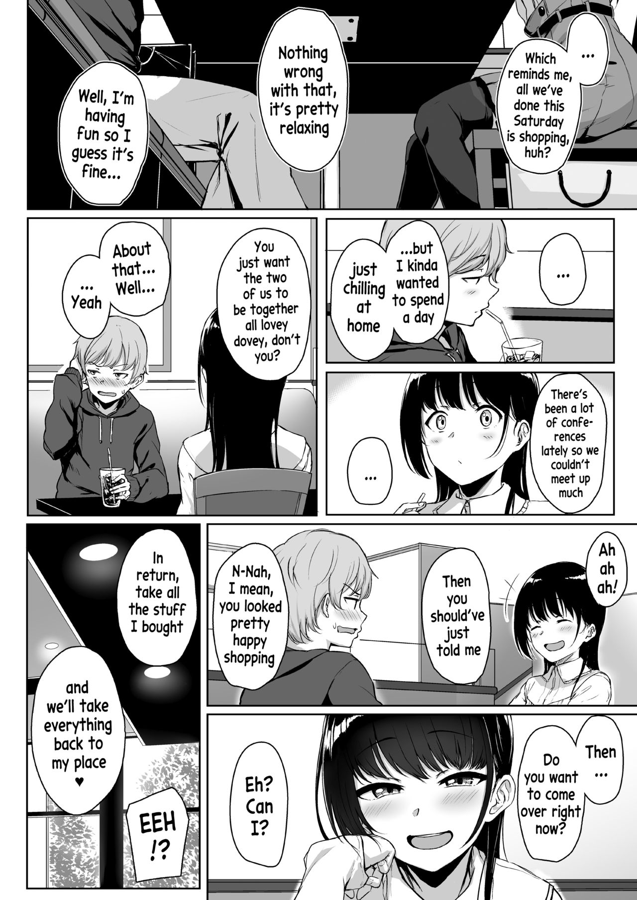 Ijiwaru de Amaama ~Kouhai Kanojo ni Tekoki de Aisarereru Ohanashi~ | Sweet & Sour ~Loving Handjob From My Younger Girlfriend~ page 3 full