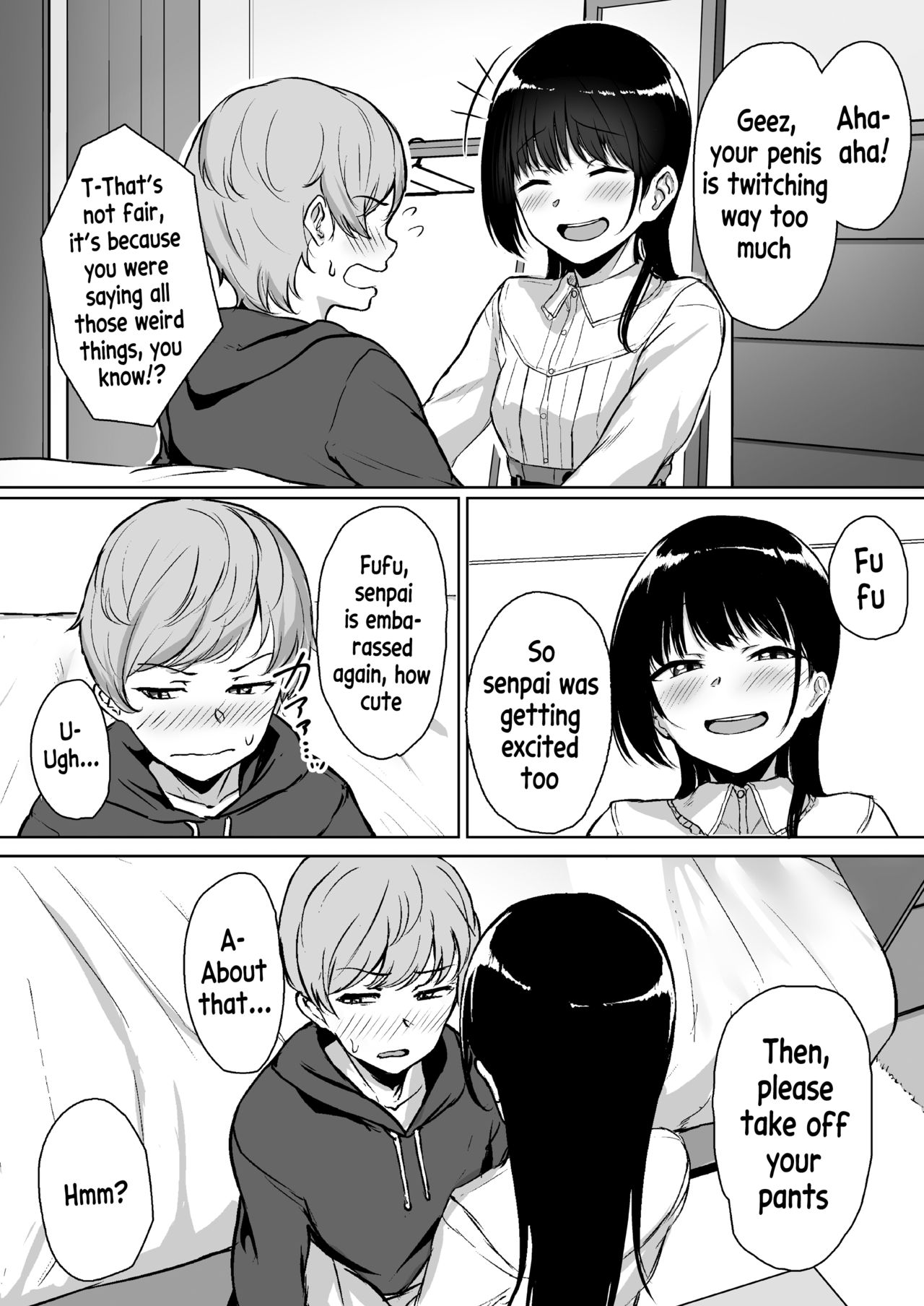 Ijiwaru de Amaama ~Kouhai Kanojo ni Tekoki de Aisarereru Ohanashi~ | Sweet & Sour ~Loving Handjob From My Younger Girlfriend~ page 8 full