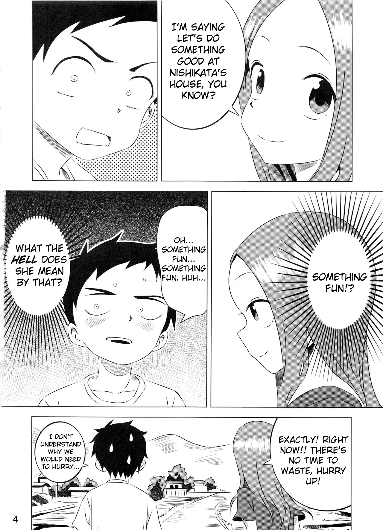 Kyou mo Nishikata-kun wa Takagi-san ni Misukasareteru 3 page 4 full