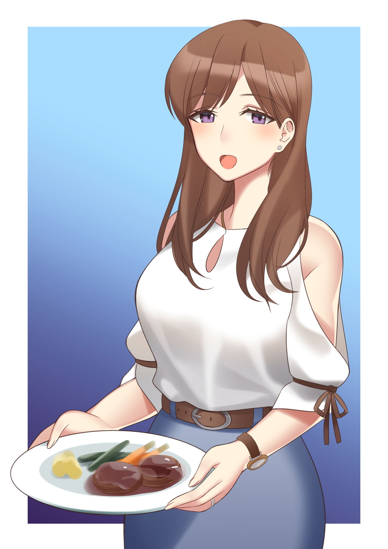 北沢産業 ／かのははシリーズ 1 僕と彼女のお母さん page 1 full