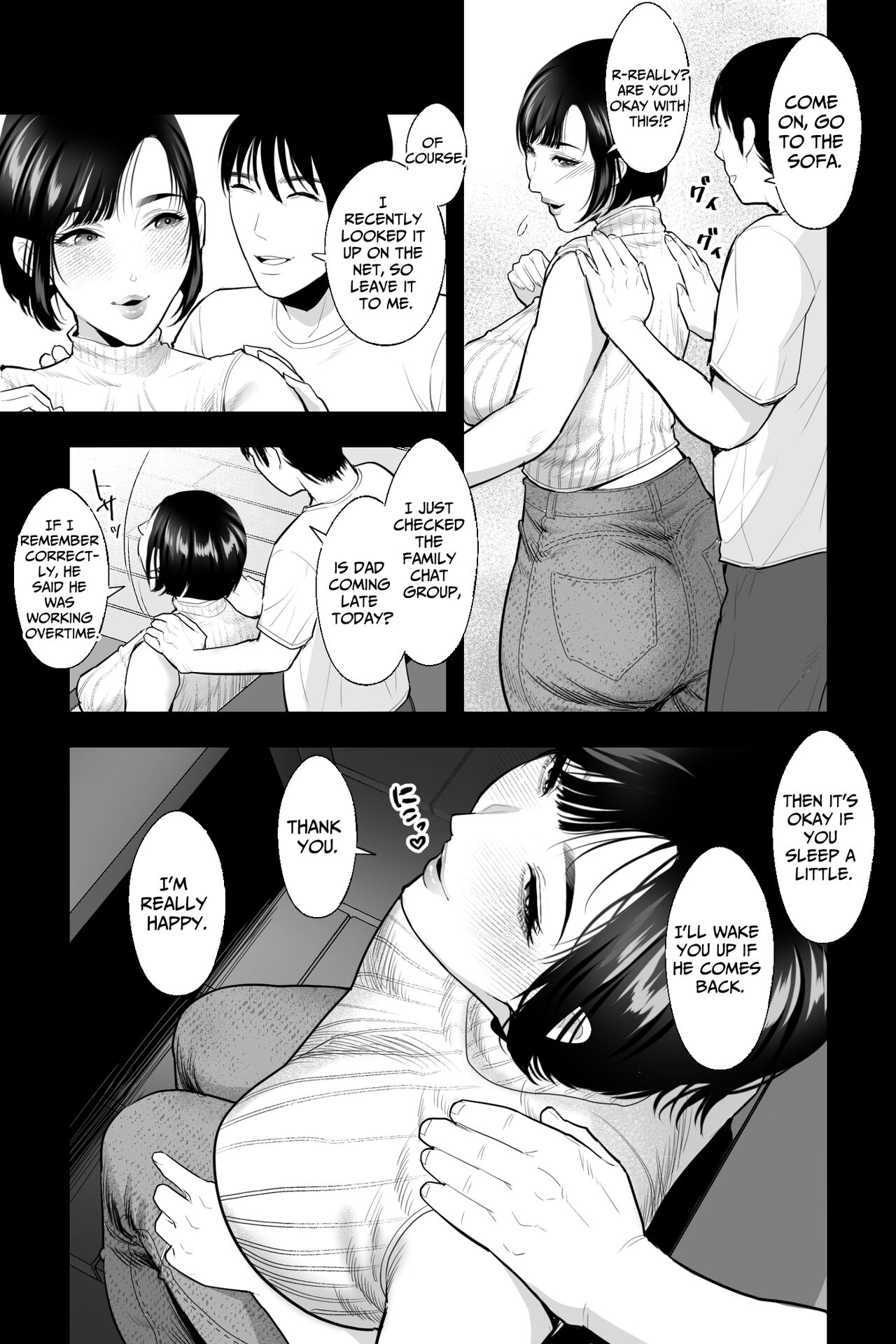 Haha no Naedoko ~Kyonyuu no Haha ni Saimin Kakete, Ninchi Kaihen x Noukou Nakadashi Sex~ | Seedbed Mother ~I enthrall my busty mother, alter her mind, and creampie sex her up~ page 6 full