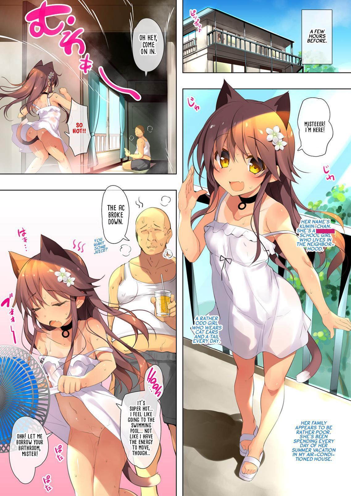 Neko Neko Note 5 AirCon ga Kowareta Heya de Asedaku Sex Suru Hon + Omake page 7 full