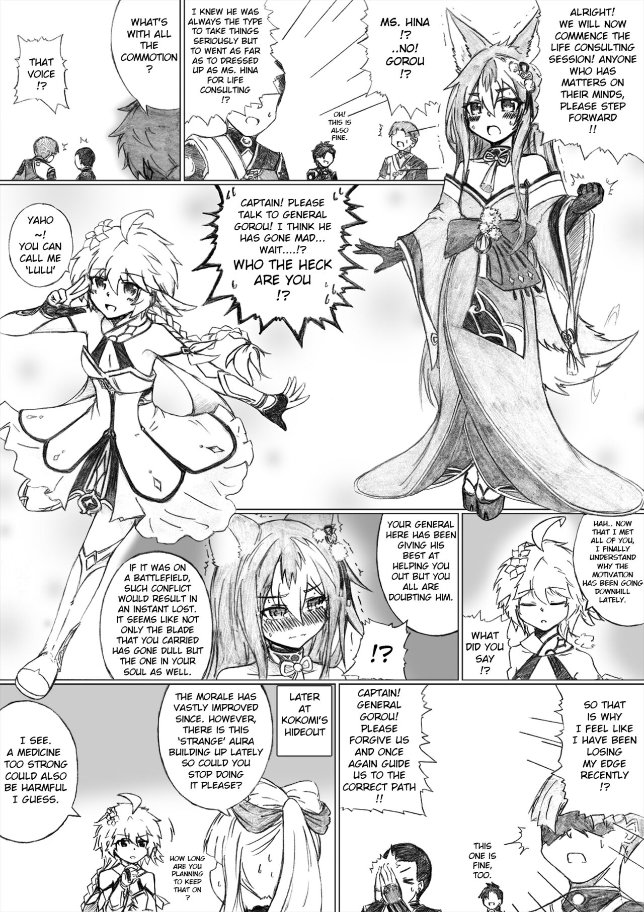 KuroCrimson Genshin Impact Manga Vol 3 page 10 full