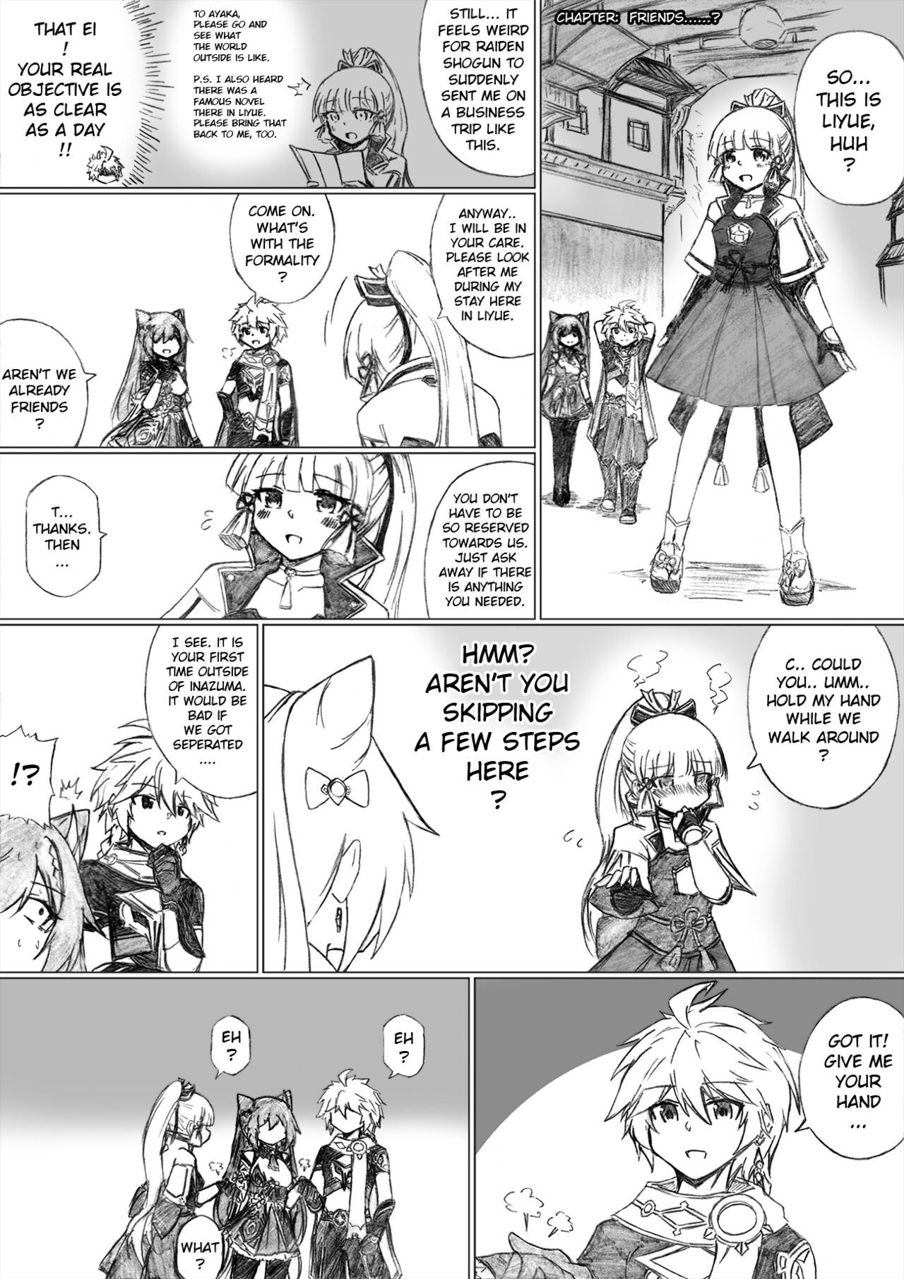 KuroCrimson Genshin Impact Manga Vol 3 page 3 full