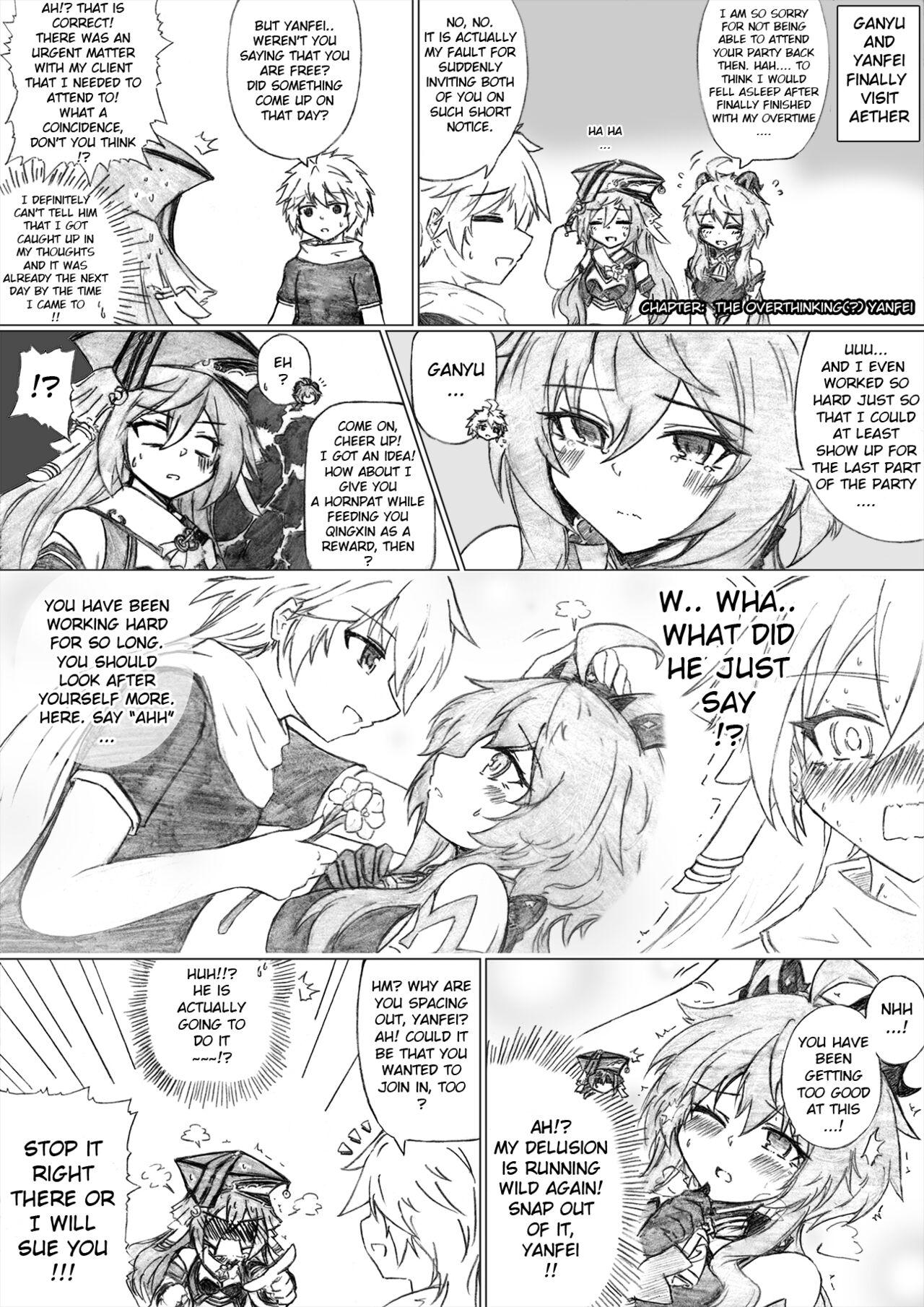 KuroCrimson Genshin Impact Manga Vol 3 page 4 full