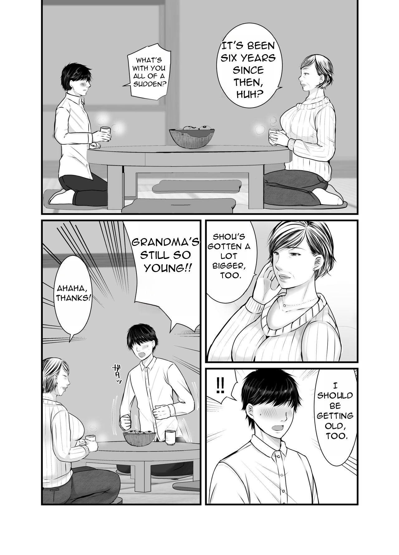 Sobo to mago ~ mago ni hajimete chū dashi sa reta hi ~ page 5 full