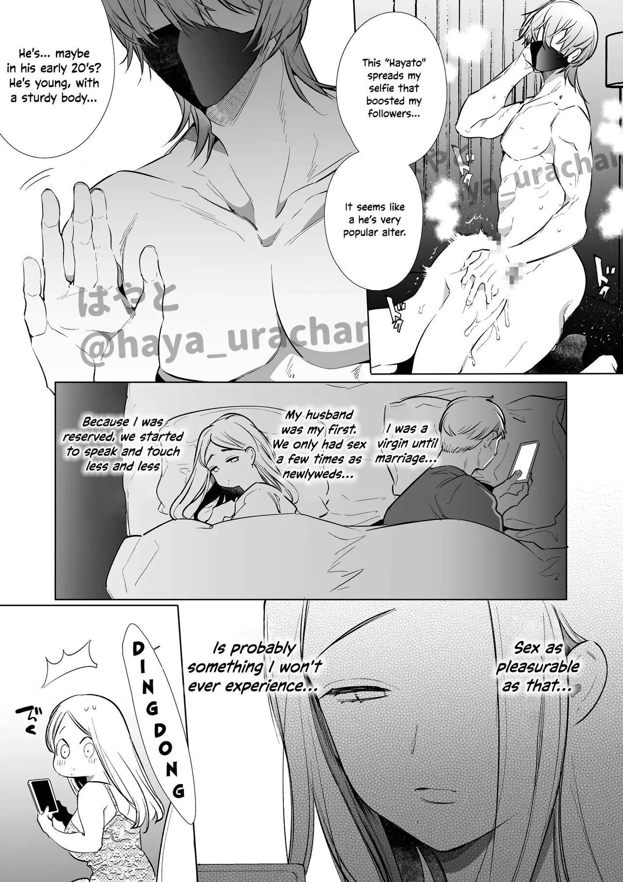 Kana-san NTR ~ Degradation of a Housewife by a Guy in an Alter Account ~ page 10 full