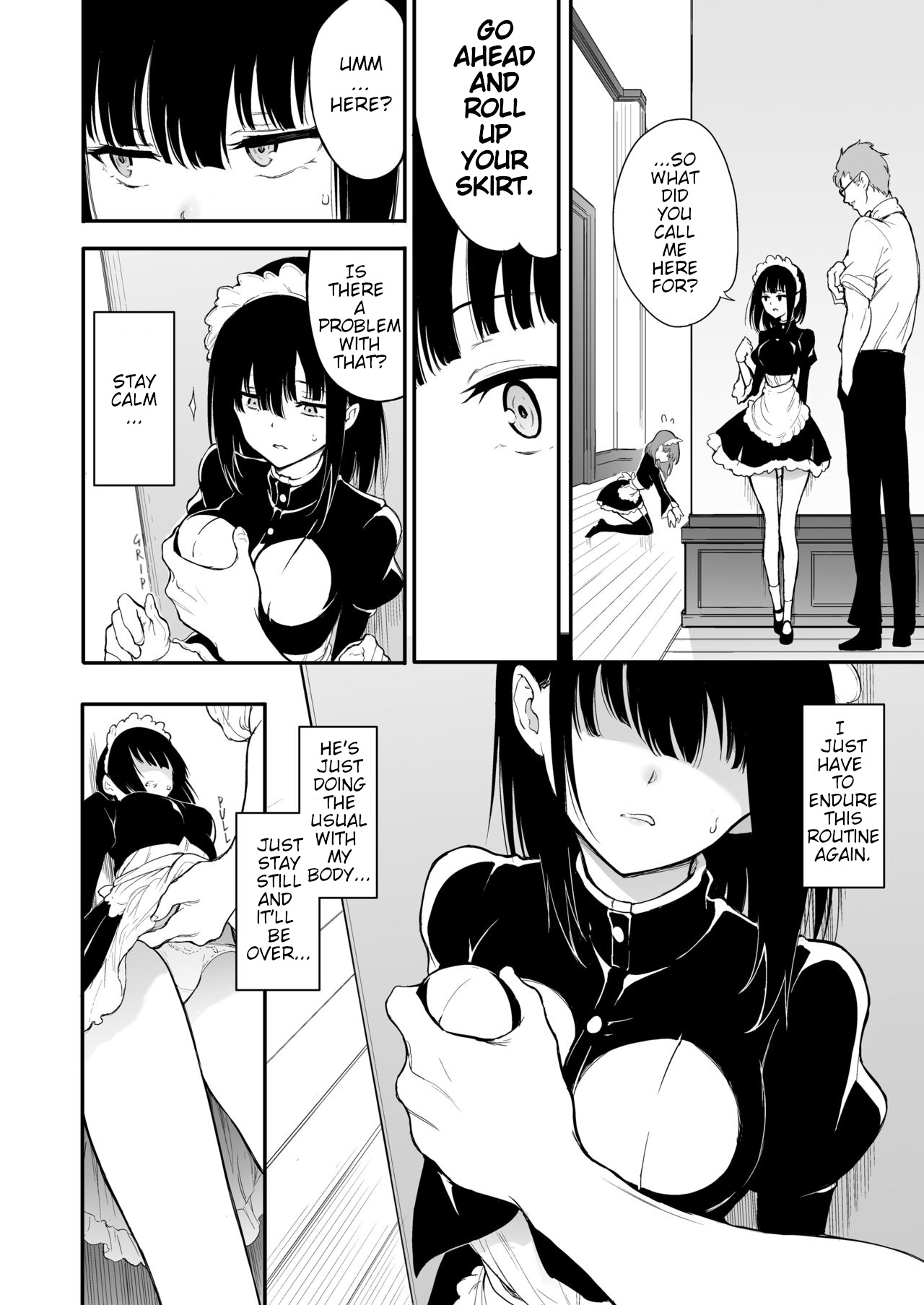 Maid Education: Fallen Aristocrat Rurikawa Tsubaki Chapter 3 page 4 full