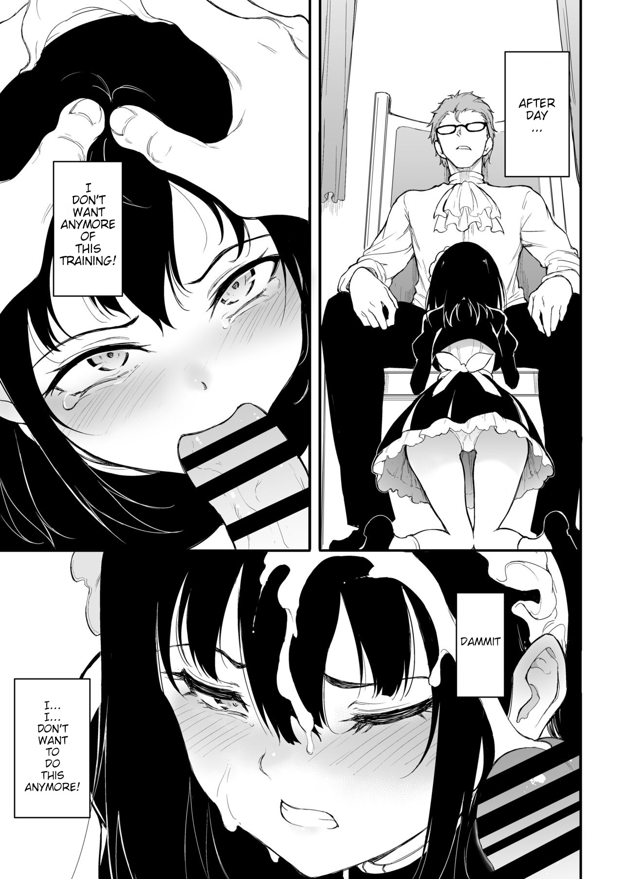 Maid Education: Fallen Aristocrat Rurikawa Tsubaki Chapter 3 page 9 full