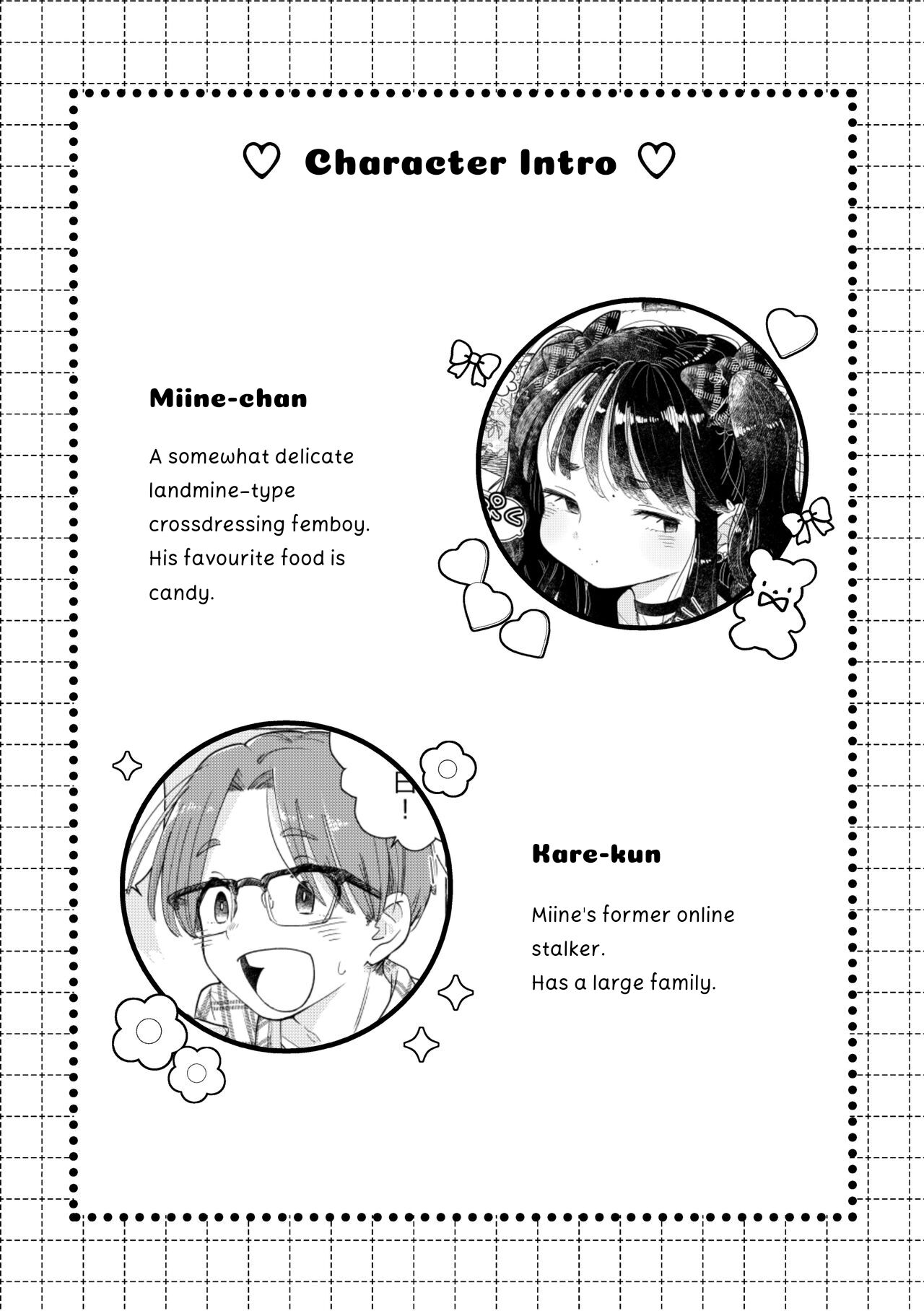 Jiraikei Josou Danshi Mine-chan | Landmine Boy Crossdressing Miine-chan page 4 full