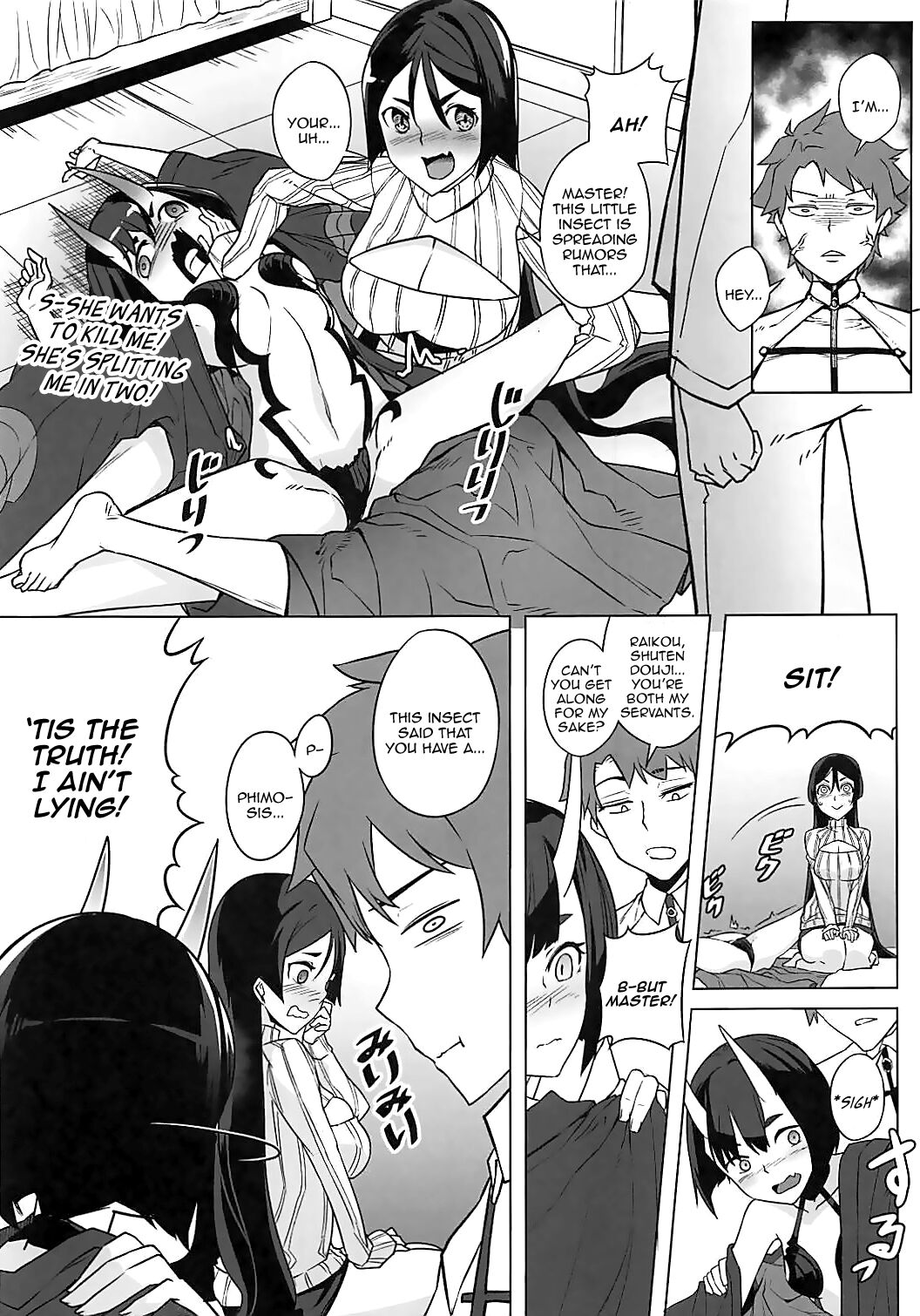 Loli Raikou to Onee Shuten | Loli Raikou and Onee Shuten page 5 full