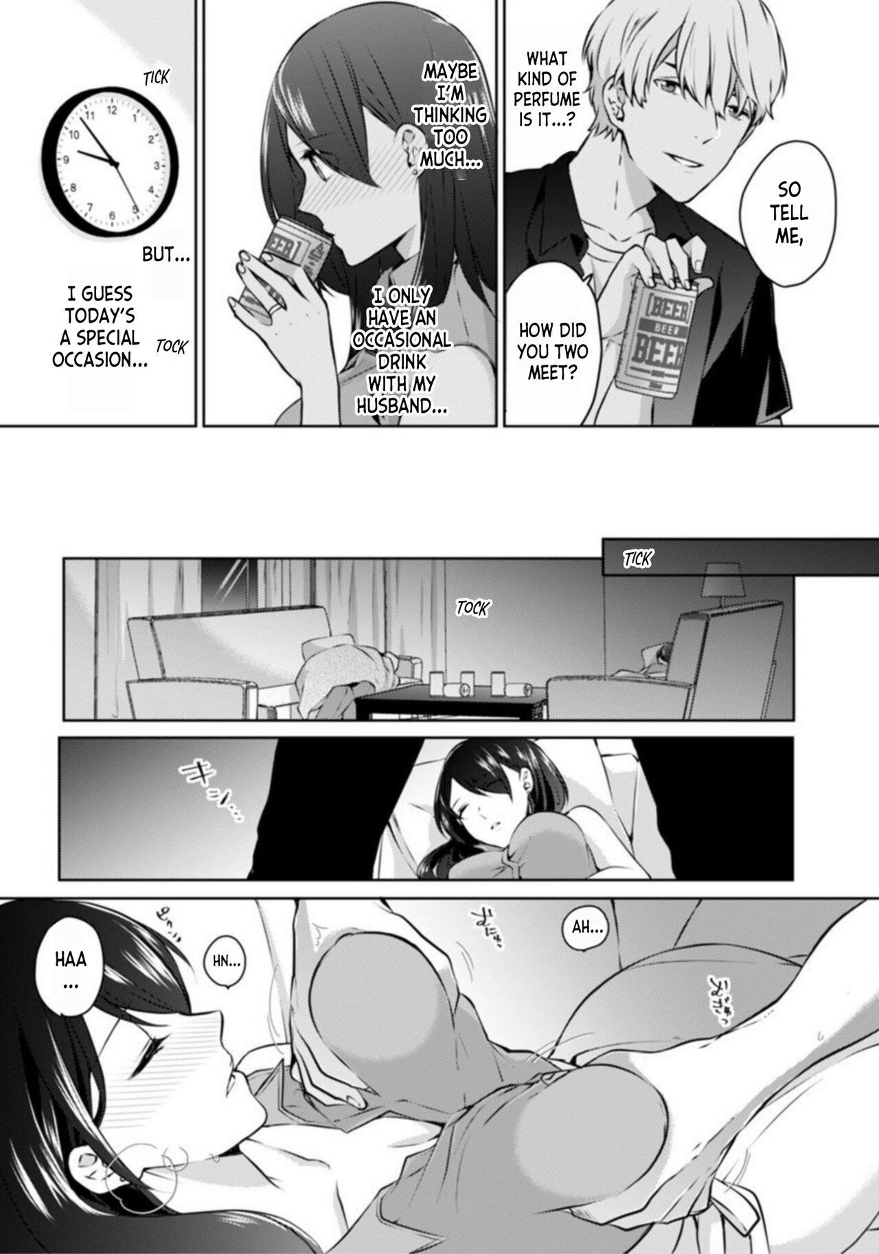 Oi Ni Netorare Deisui Etchi `sōnyū Re Rareta Dake De… Okumade I Tcha… U!' 1 | Drunken NTR Sex with my Nephew 「I came deep inside when he put it inside me...」 ch.1 page 9 full