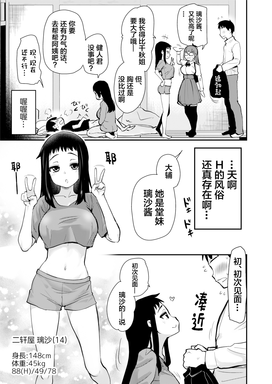 H na Fuushuu ga Aru Gibo no Inaka de, Shotaimen no Juumai to H Suru Hanashi. page 7 full