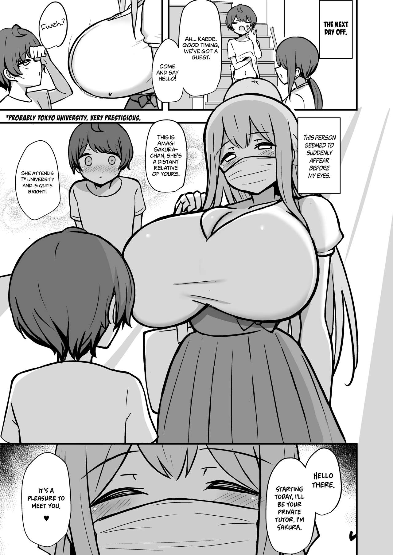 Boku to Onee-san no Kimochii Obenkyou | Pleasure Studies with Onee-chan page 6 full