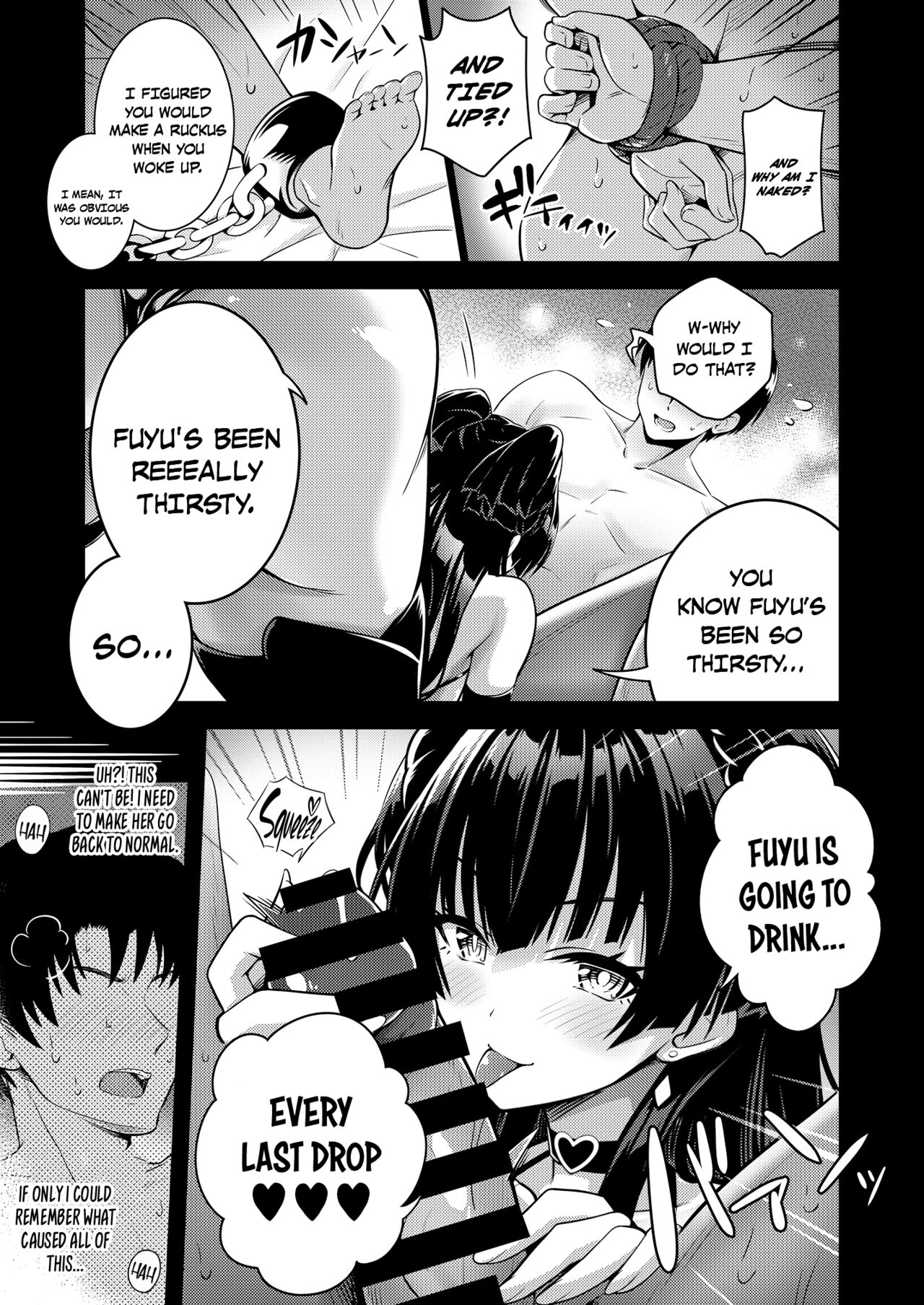 Anta wa Koko de Fuyu ni Kawareru no yo!! ~Succubus na Fuyuko to Taneinu no Ore~ - A succubus girl and a breeding dog page 6 full