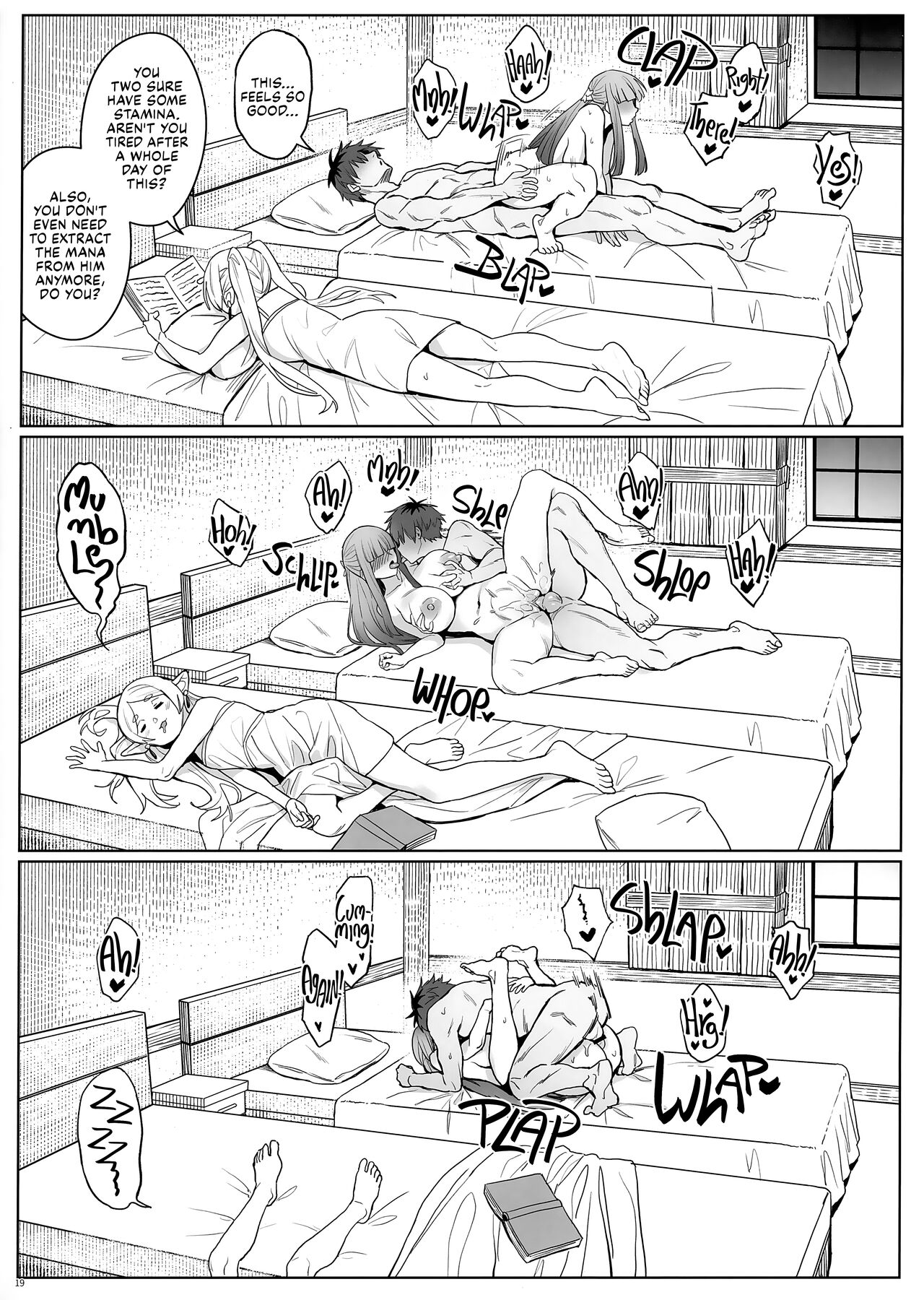 [COMEX (Zhen Lu)] Chinchin ga Ookiku Naru Mahou | Penis Enlargement Magic (Sousou no Frieren) [English] [Decensored] [Fap It Scans] Hentai - Raw  20