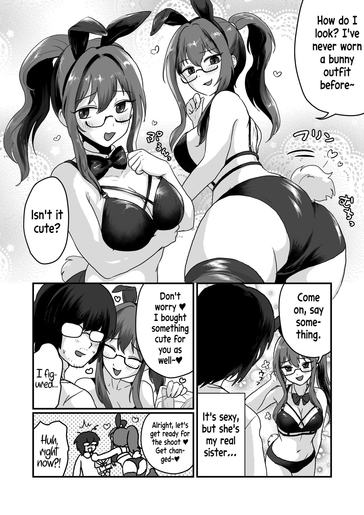 "Hihou" Crossdressing Little Brother gets Pegged by his Older Sister and then... Loses his Virginity With a Female Orgasm page 4 full