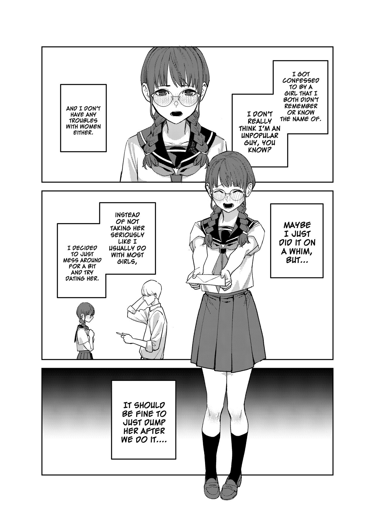 Jimi na Kanojo ni Hamatteshimau Hanashi | Addicted To My Plain Girlfriend page 2 full