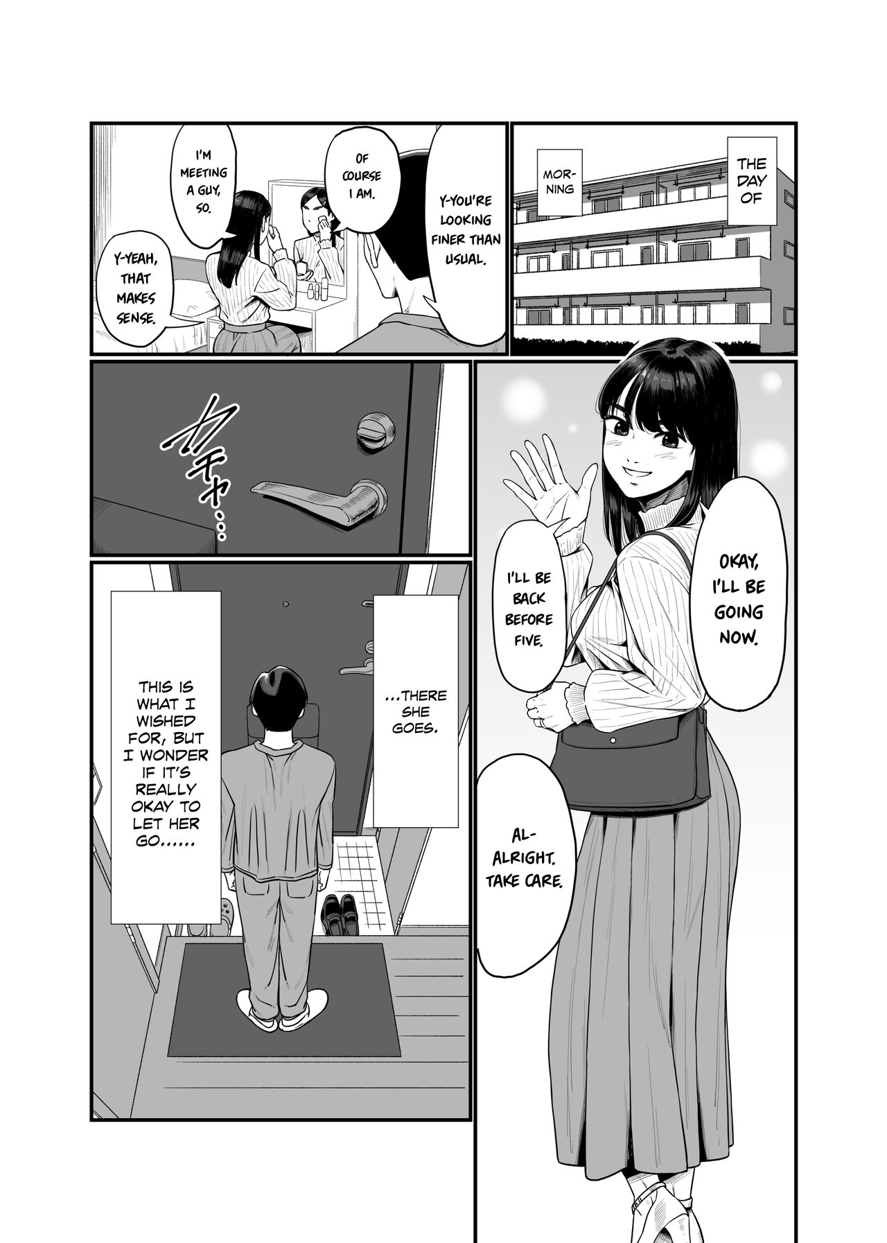 Tsuma o Dakaseru Otto-tachi  Husbands Who Let Their Wives Sleep Around page 8 full