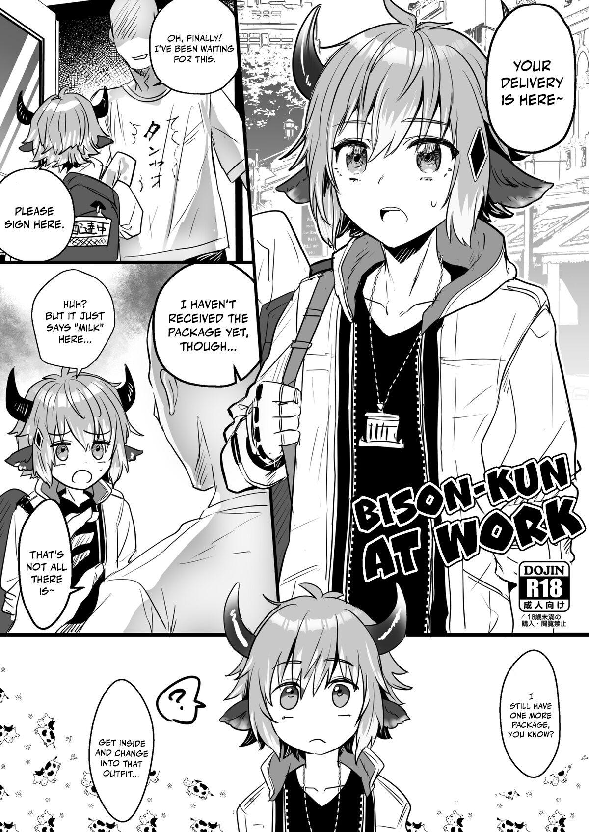 Hataraku Bison-kun | Bison-kun at Work page 1 full