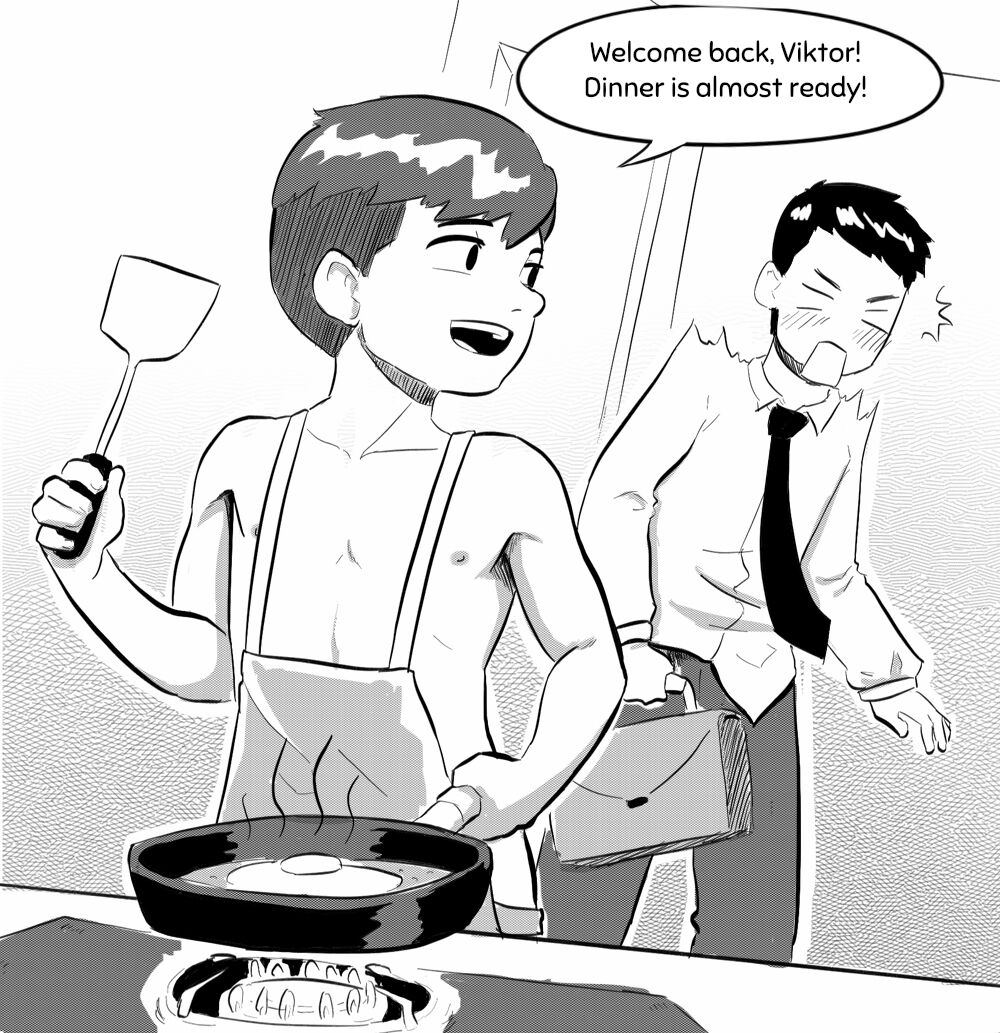 Ralfie in Apron page 1 full