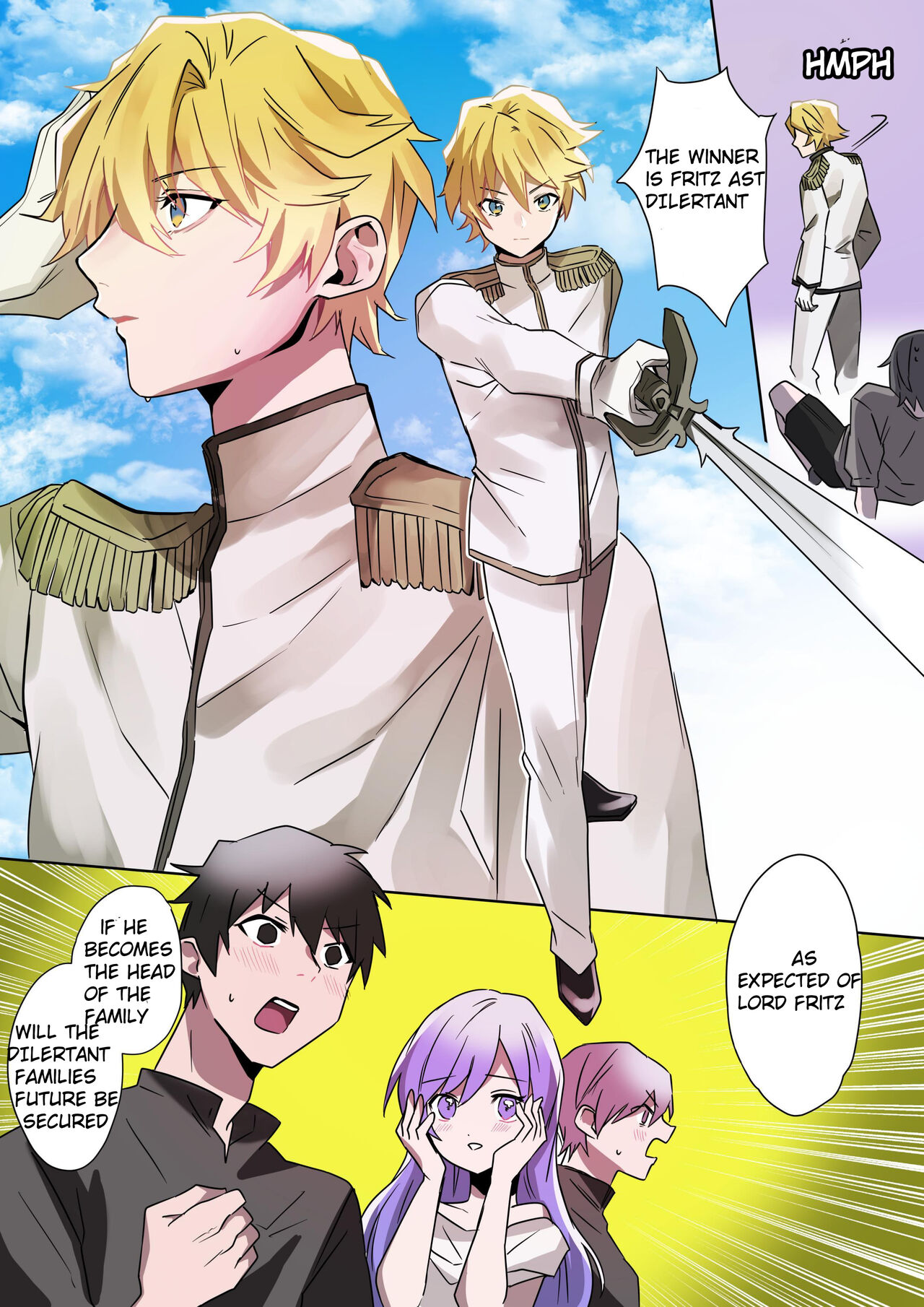 to aru kizoku kun no nyotai ka hametu ganbou | A certain nobleman's desire to become a woman and destroy himself page 2 full