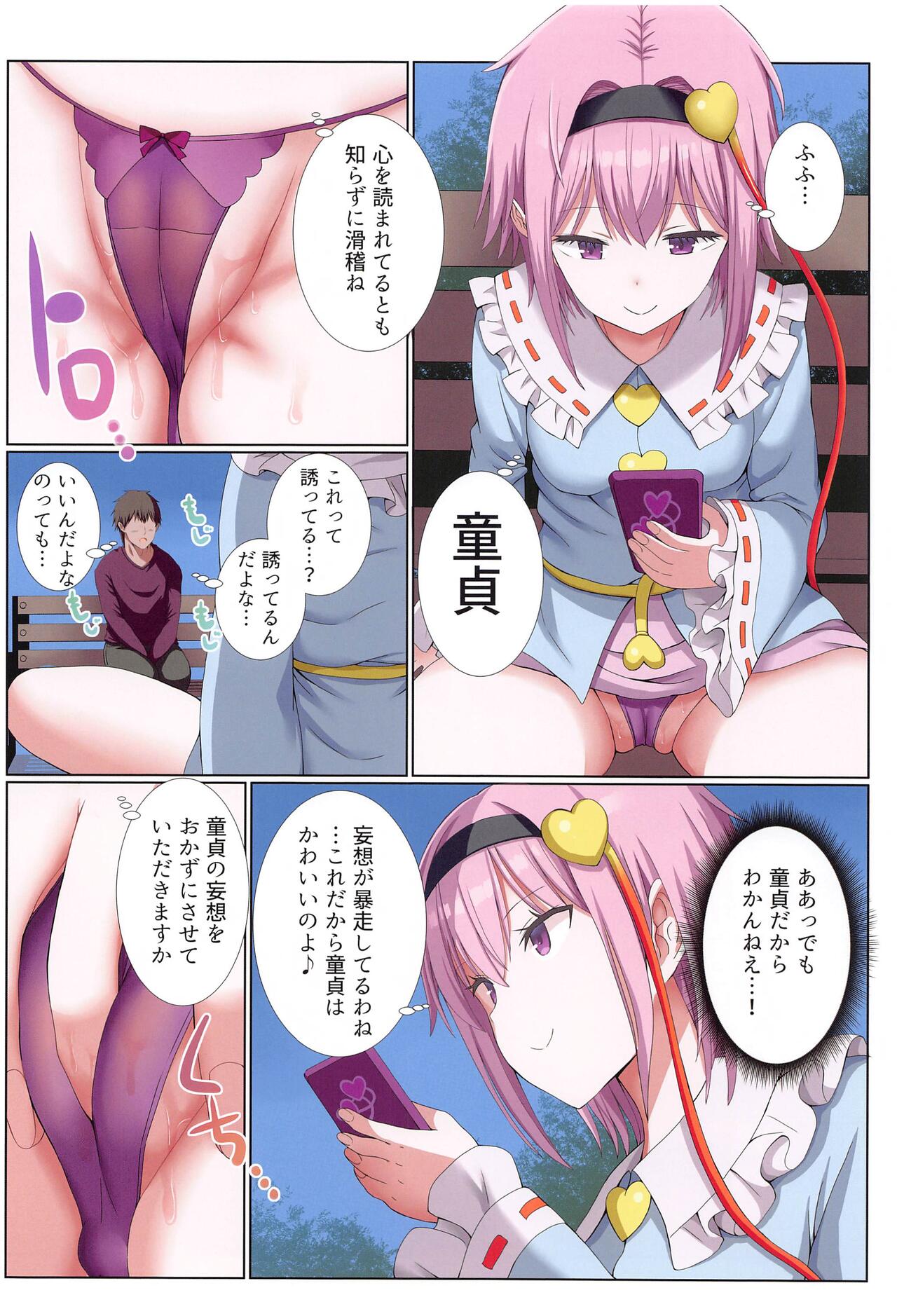 Komeiji Satori wa  DT no Mousou ga Osuki page 3 full