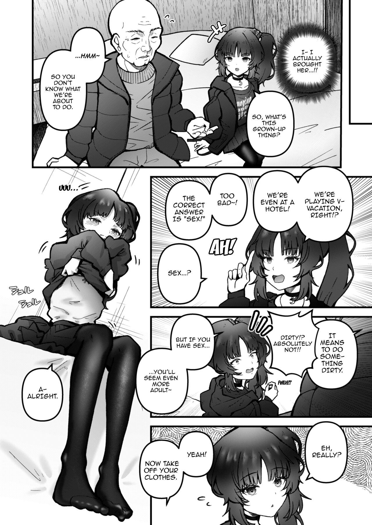 Omoichigai no loli bitch / A Misunderstanding With A Young Slut page 5 full