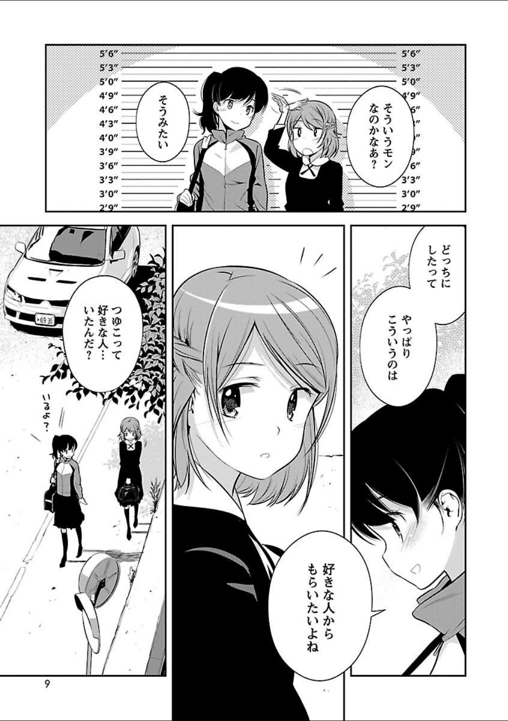 Mebae 4 -Vivid Yuri Anthology page 9 full