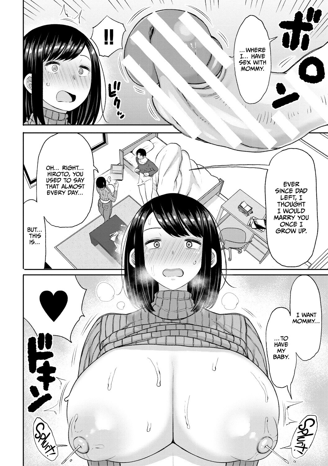 [Nagaikusa] Haramitagari na Hahaoya ~Okaa-san to Ippai Kozukuri Shiyou ne~ [English] [Digital] [CulturedCommissions] Hentai - Raw  10