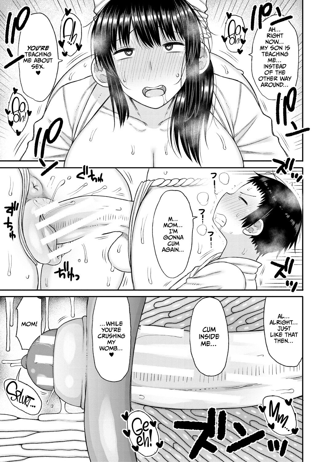 [Nagaikusa] Haramitagari na Hahaoya ~Okaa-san to Ippai Kozukuri Shiyou ne~ [English] [Digital] [CulturedCommissions] Hentai - Raw  113