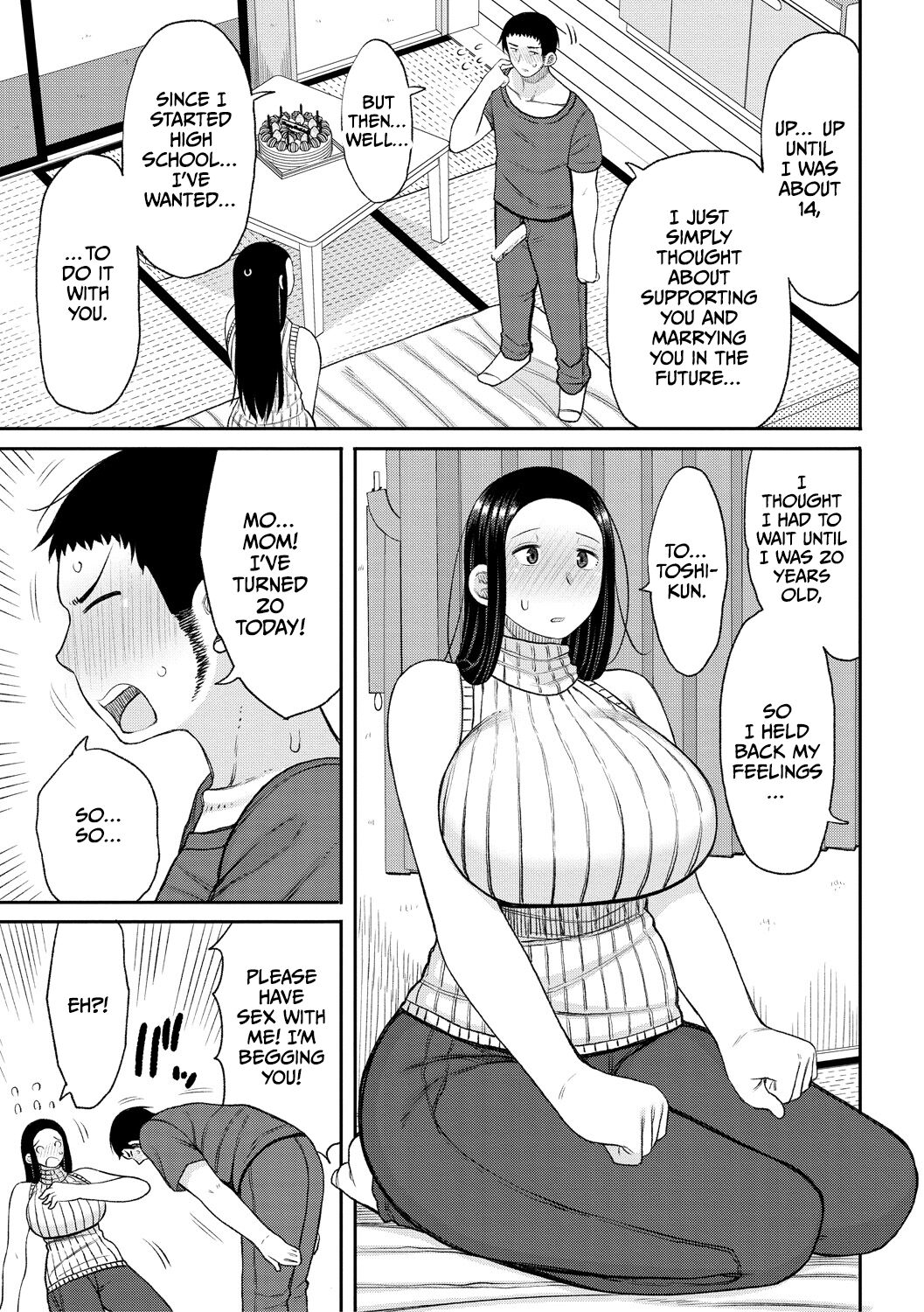 [Nagaikusa] Haramitagari na Hahaoya ~Okaa-san to Ippai Kozukuri Shiyou ne~ [English] [Digital] [CulturedCommissions] Hentai - Raw  171