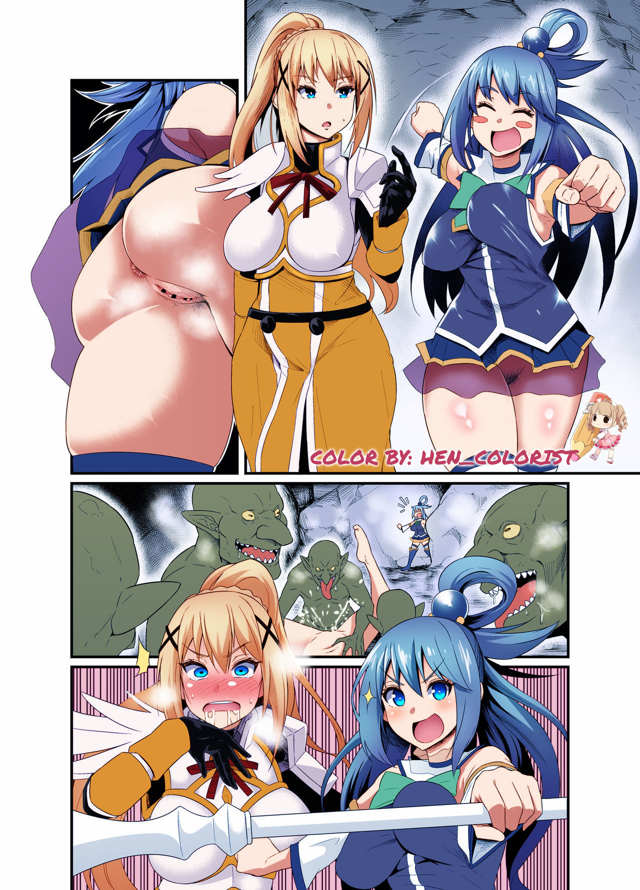 Baka to Hentai, Goblin Taiji e Iku | The idiot and the pervert go to exterminate goblins page 4 full