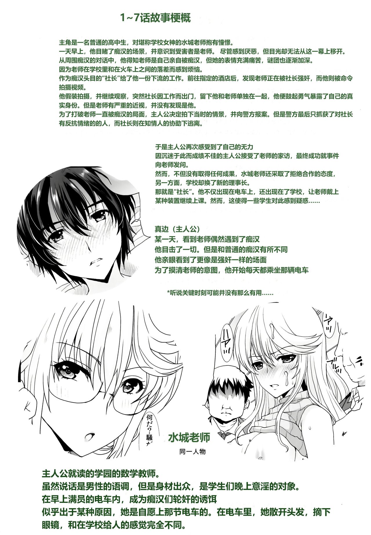 Okurete Kita Ushidoshi ~Akogare no Josei  wa Chikan Densha de Choukyouzumi Deshita Eto matome de plus page 3 full