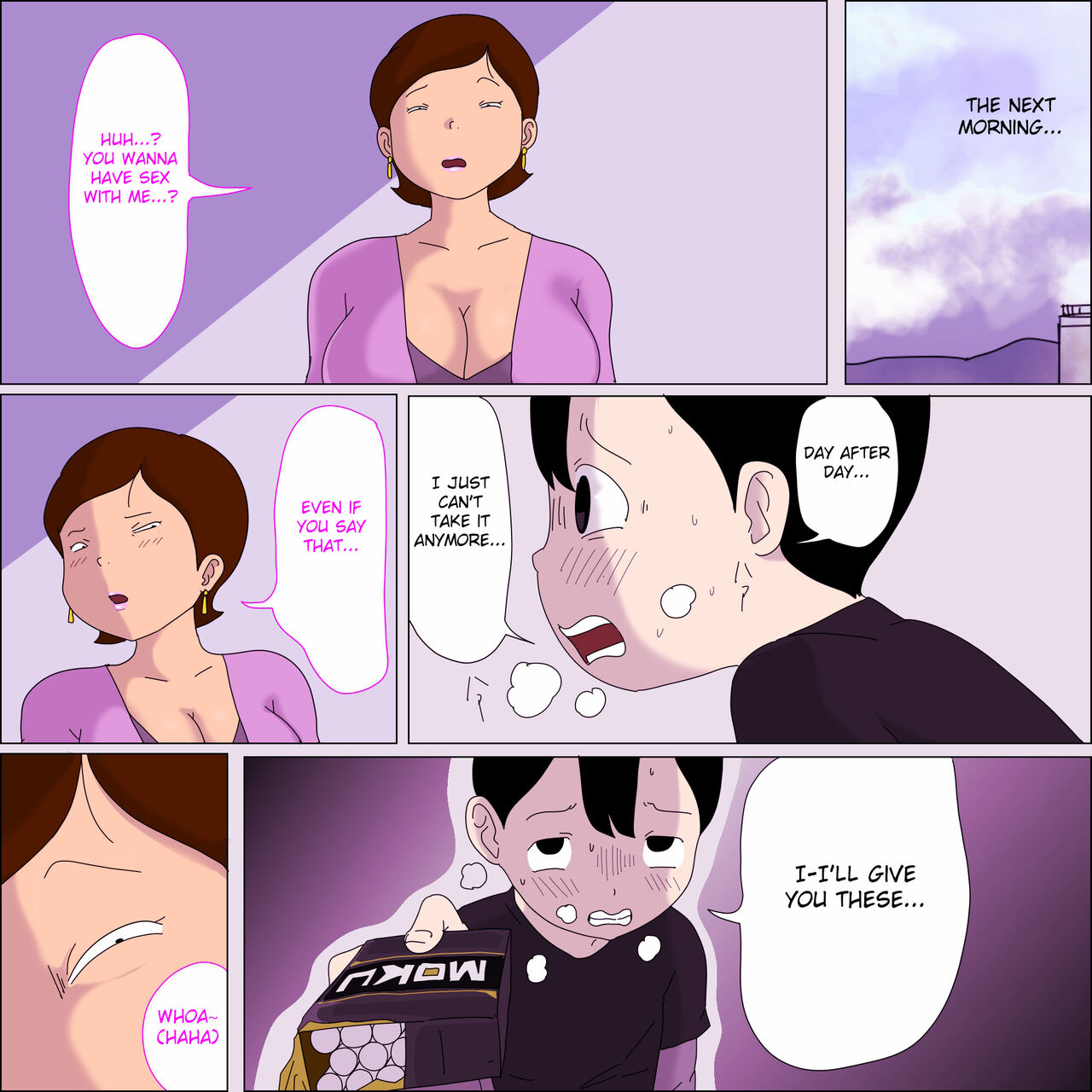 Mama, Kimochi Yosugi. | Mama, it feels good! page 10 full
