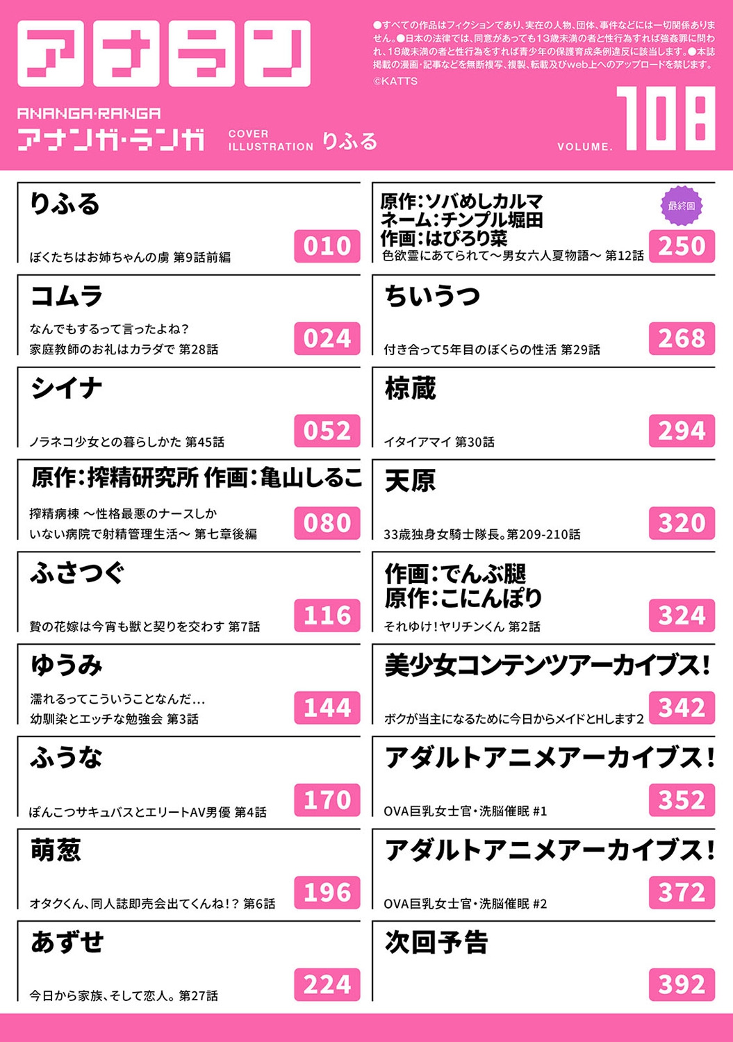 COMIC Ananga Ranga Vol. 108 page 3 full