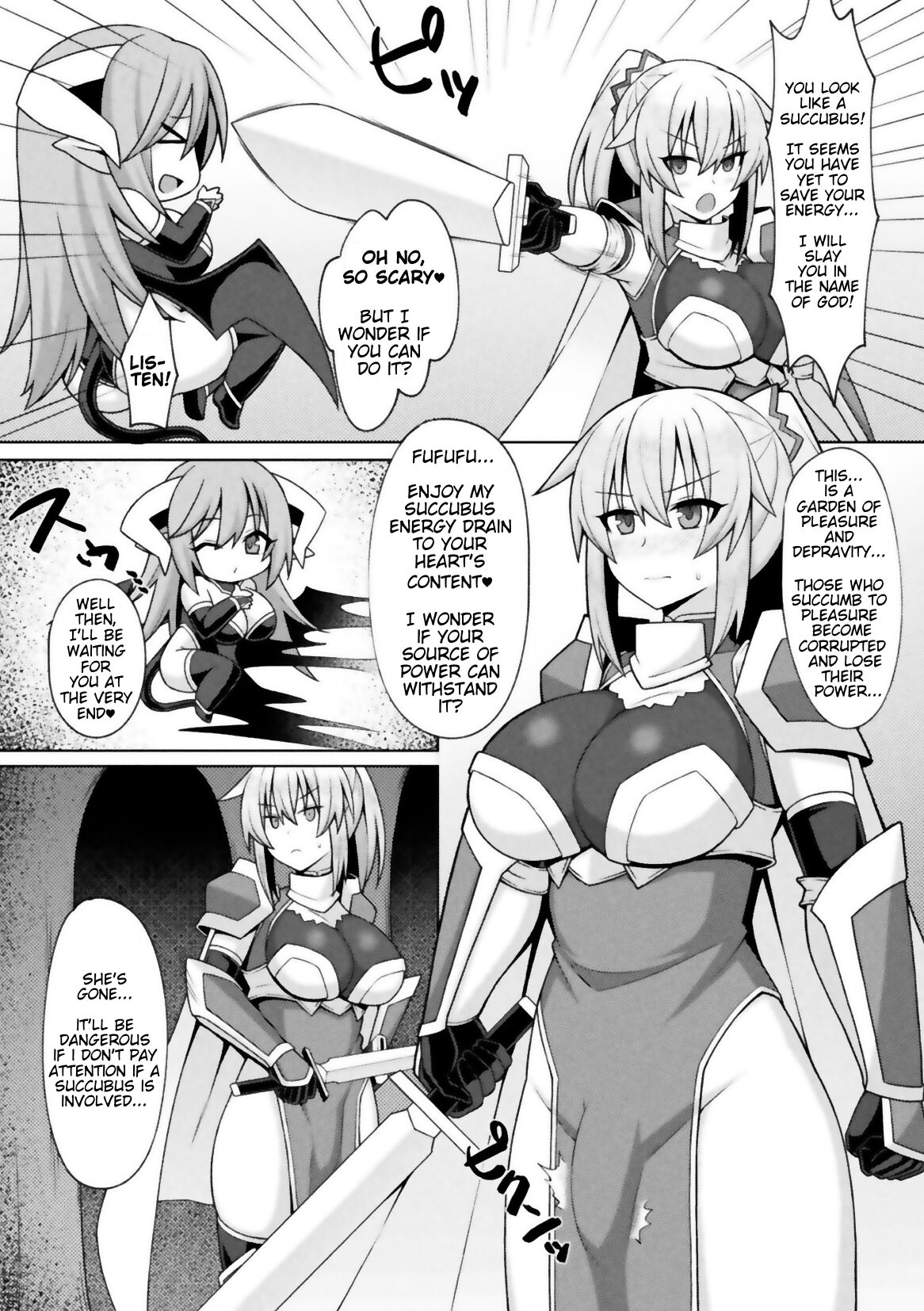 Futanari Holy Knight and the Cage of Sperm-Draining page 4 full