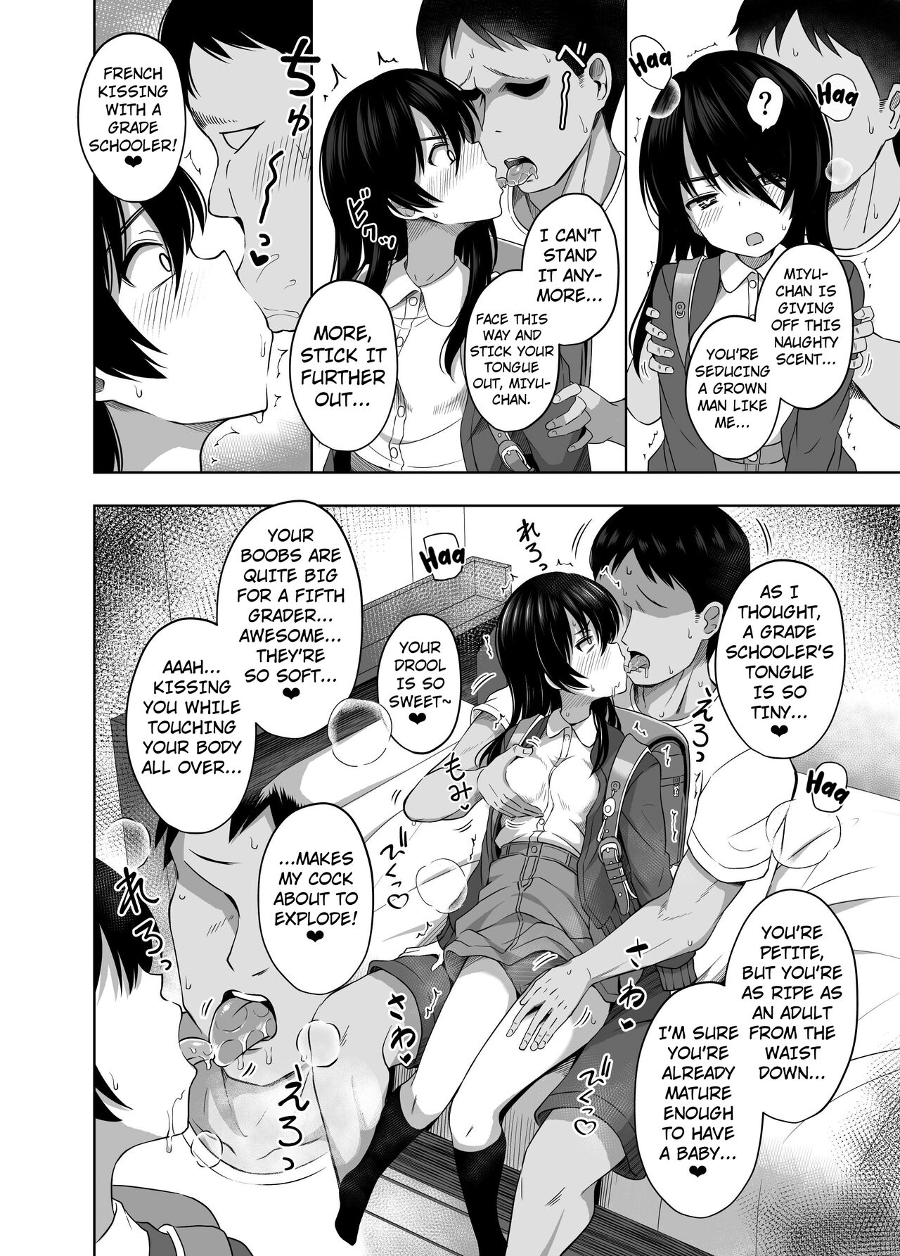 Shougakusei de Ninshin Shite Aka-chan Unjaimashita 3 | I Got Pregnant in Elementary School and Gave Birth to a Baby! page 9 full