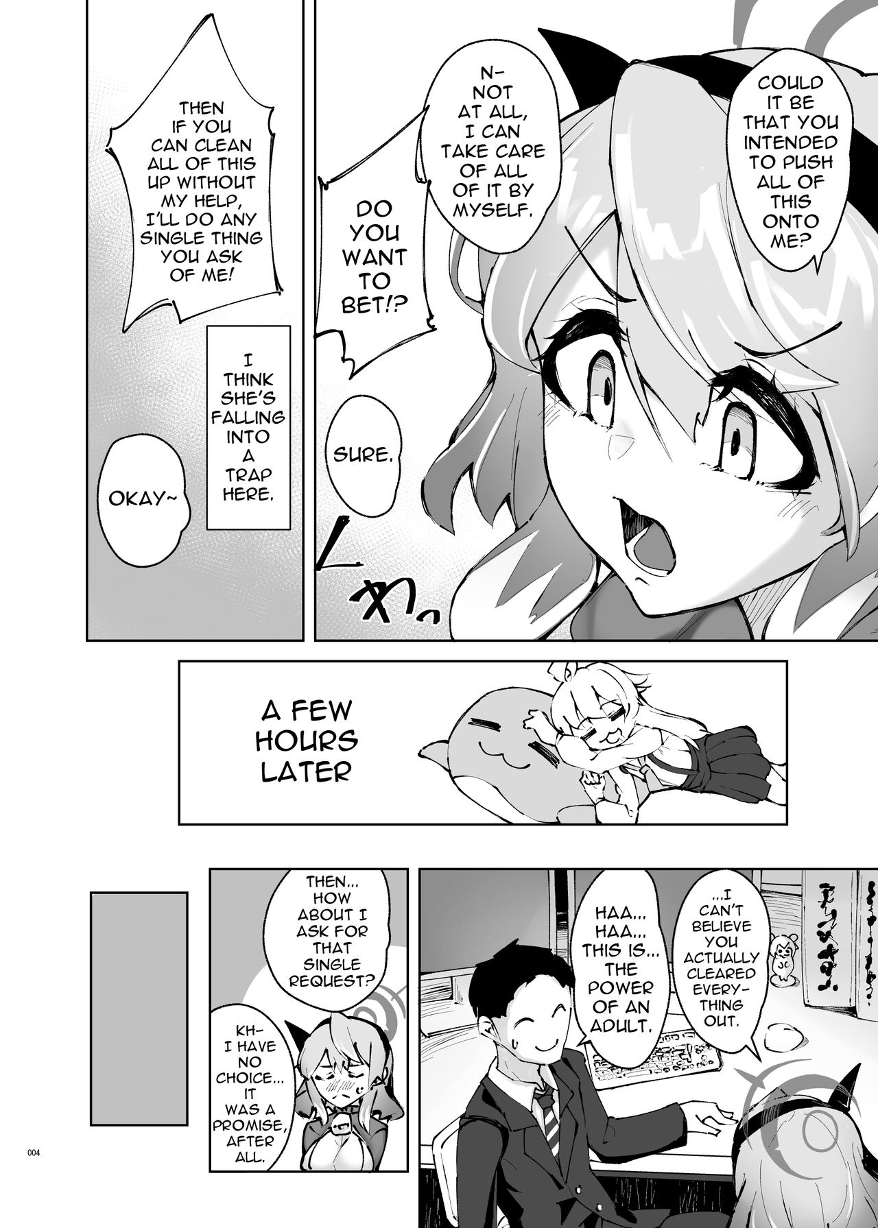 Amau Ako wa Iraira Shiteiru page 3 full