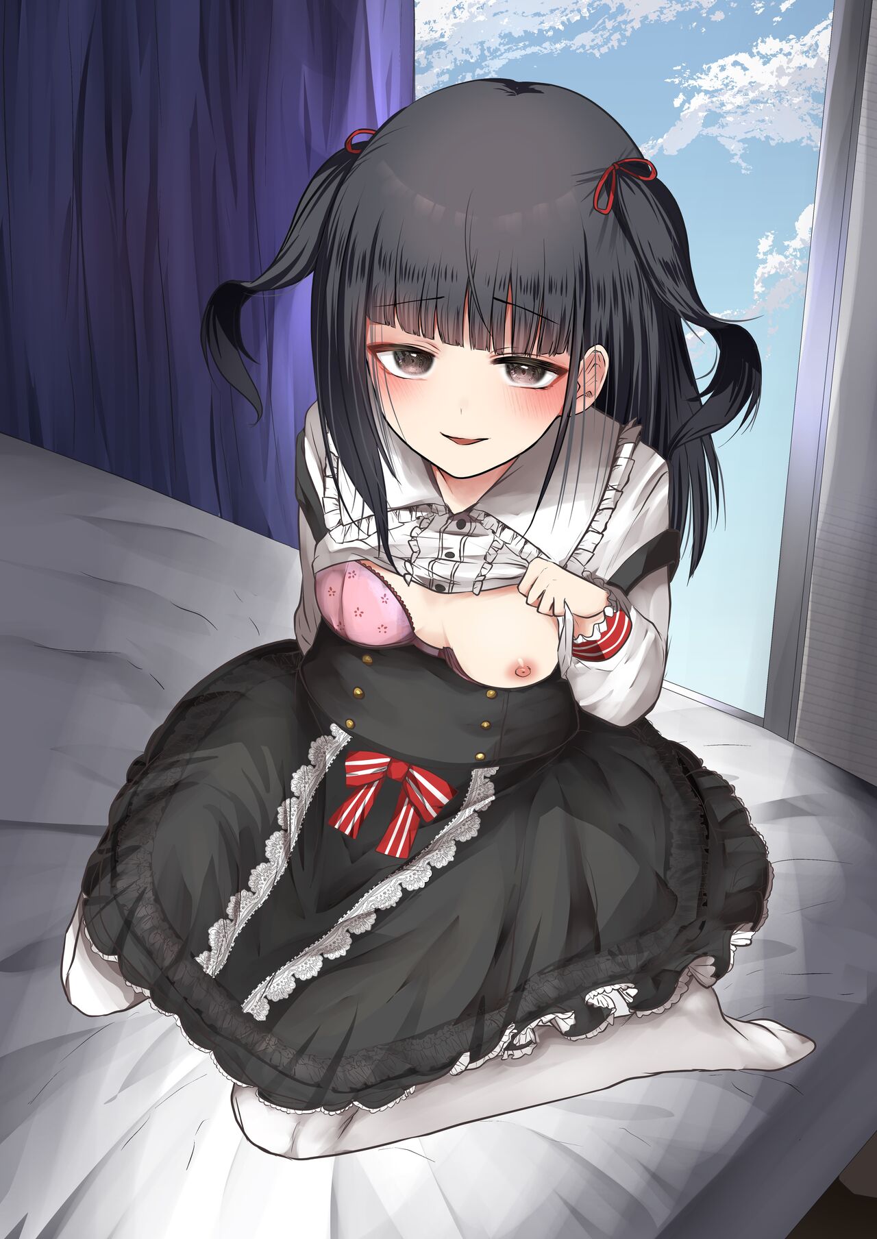 Tonari no Ie ni Mesugaki ga Hikkoshite Kita! | A Female Brat Has Moved Into The House Next Door! page 1 full